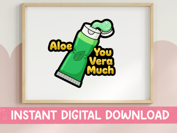 Aloe You Vera Much Funny Plant Design Review
