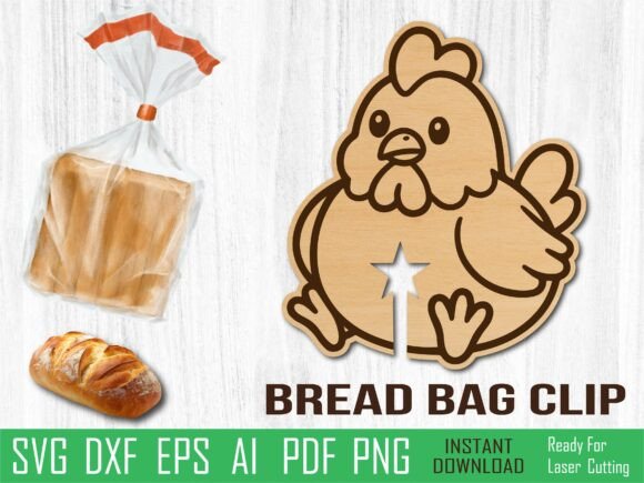 Chicken Bread Clip: A Designer's Laser Cut Review