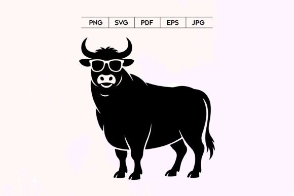 Cool Bull Mascot with Sunglasses: A Designer Review