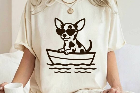 Cow Print Funny Chihuahua SVG Silhouette Review