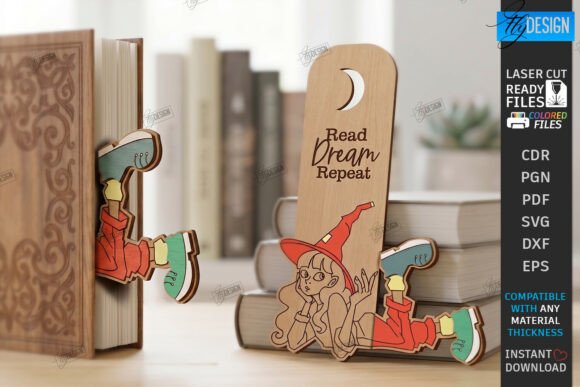 Funny Bookmark Laser Cut Reading SVG Review
