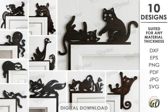 Funny Door Corners Bundle Laser Cut Review