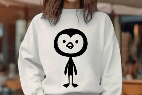Funny Penguin SVG Clipart Icon Vector Review