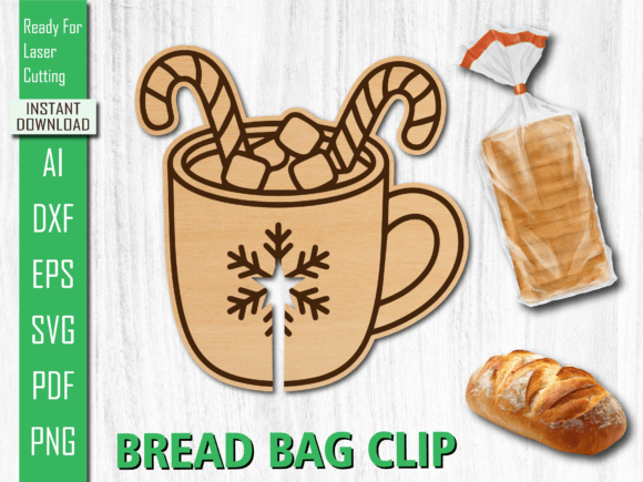 Laser Kawaii Hot Chocolate Bread Clip Review