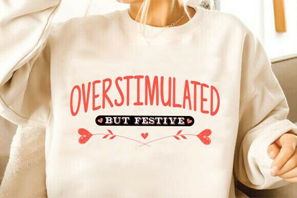 Overstimulated Funny Sarcastic SVG Review
