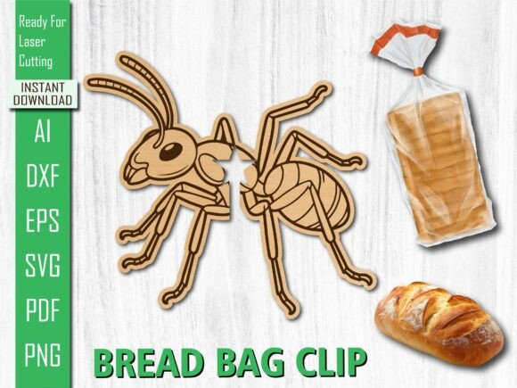 Review: Laser Cut Animal, Ant Bread Bag Clip