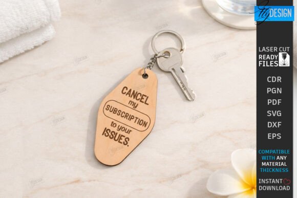 Sarcastic Keychain Laser Cut Funny SVG Review
